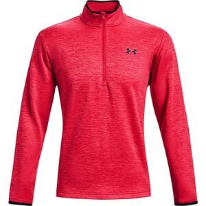 Men's Under Armour Armour Fleece ½ Zip Size Small Red New With Tags